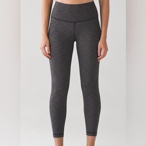 Lululemon High Times Pant Heather Black